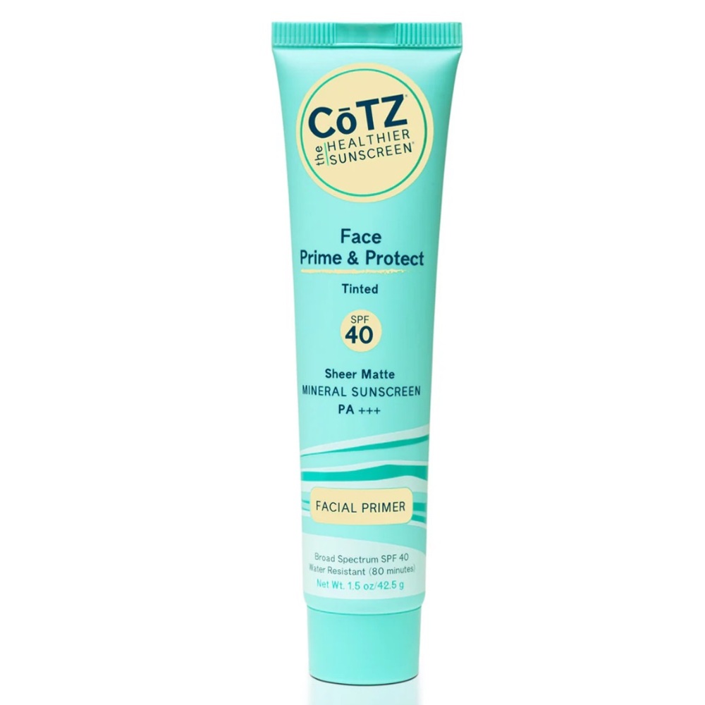NEW ☀️ Cotz Face Prime & Protect SPF 40 Tinted